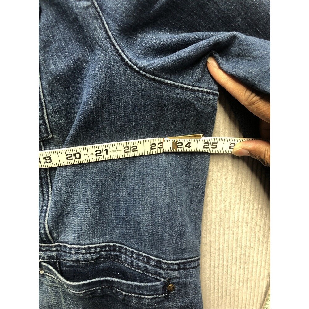 OSO Casuals Women’s Denim Jacket Size 2X Full Hidden Zip Up - Picture 11 of 15